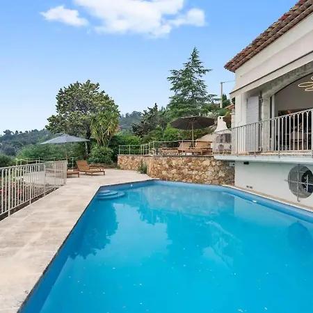 Luxurious High-end With Panoramic Sea Views Over The Bay Of Cannes Szálloda