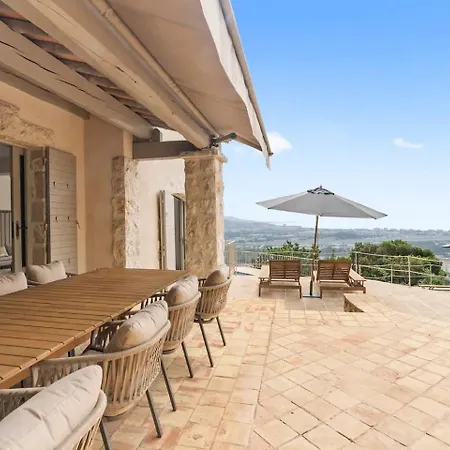 Luxurious High-end With Panoramic Sea Views Over The Bay Of Cannes Szálloda 4*
